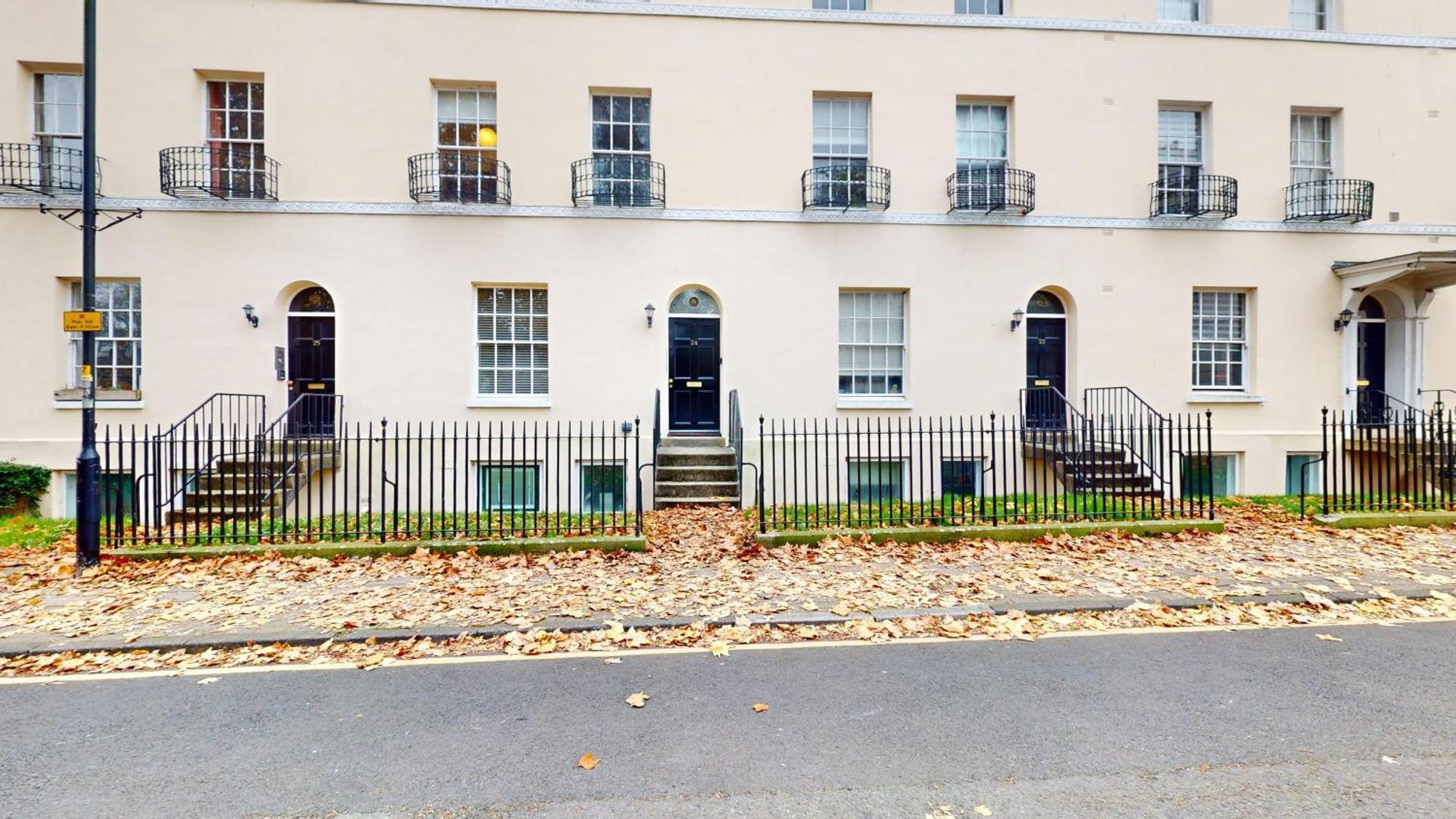Ferienwohnung Beautiful Georgian Duplex Gloucester Exterior foto
